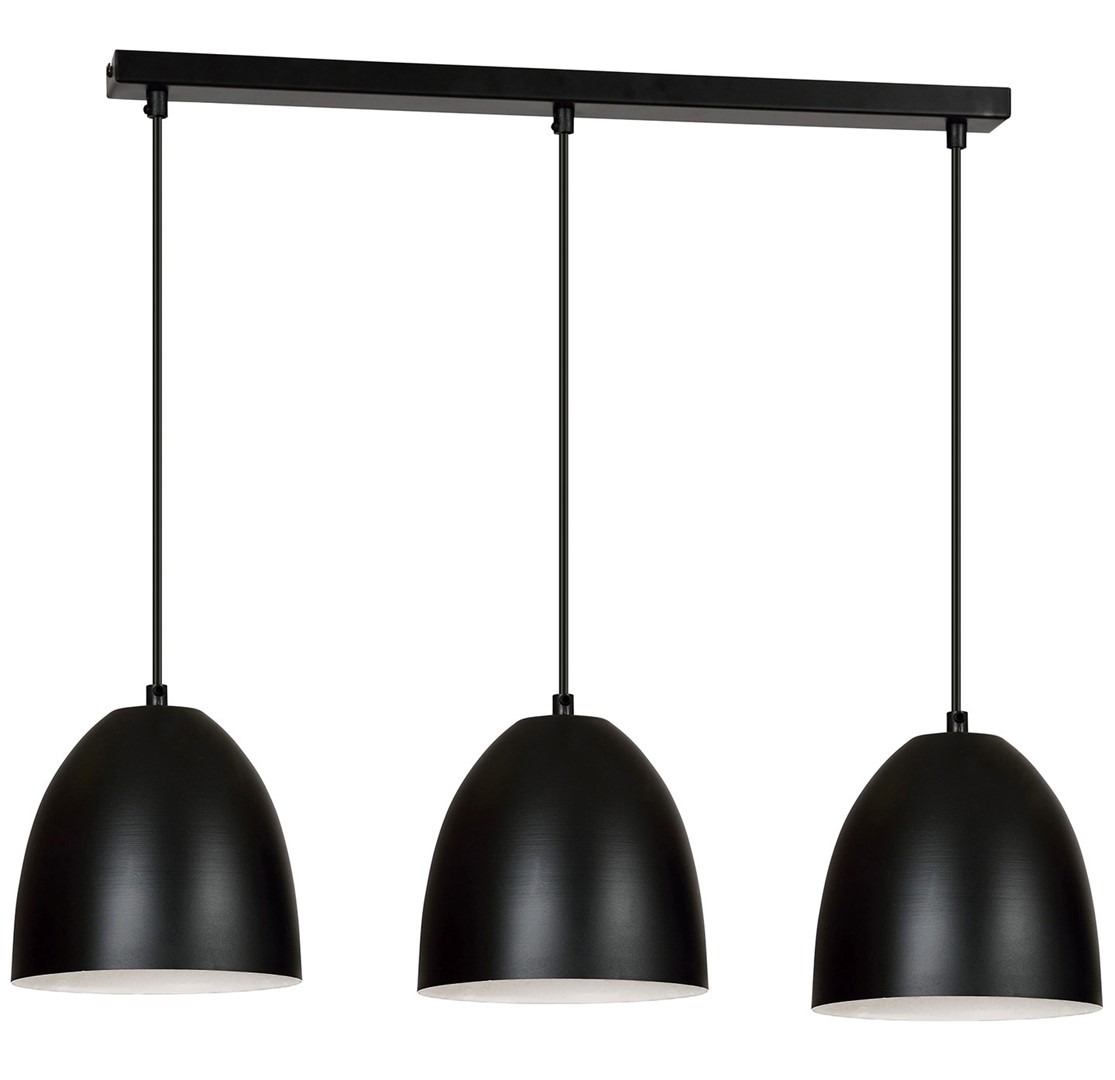 Lenox 70cm Schwarz hängelampe Von Emibig Lighting - Es erhellt den Innenraum optimal und ist ein schönes und dekoratives Detail in Ihrem Zuhause.