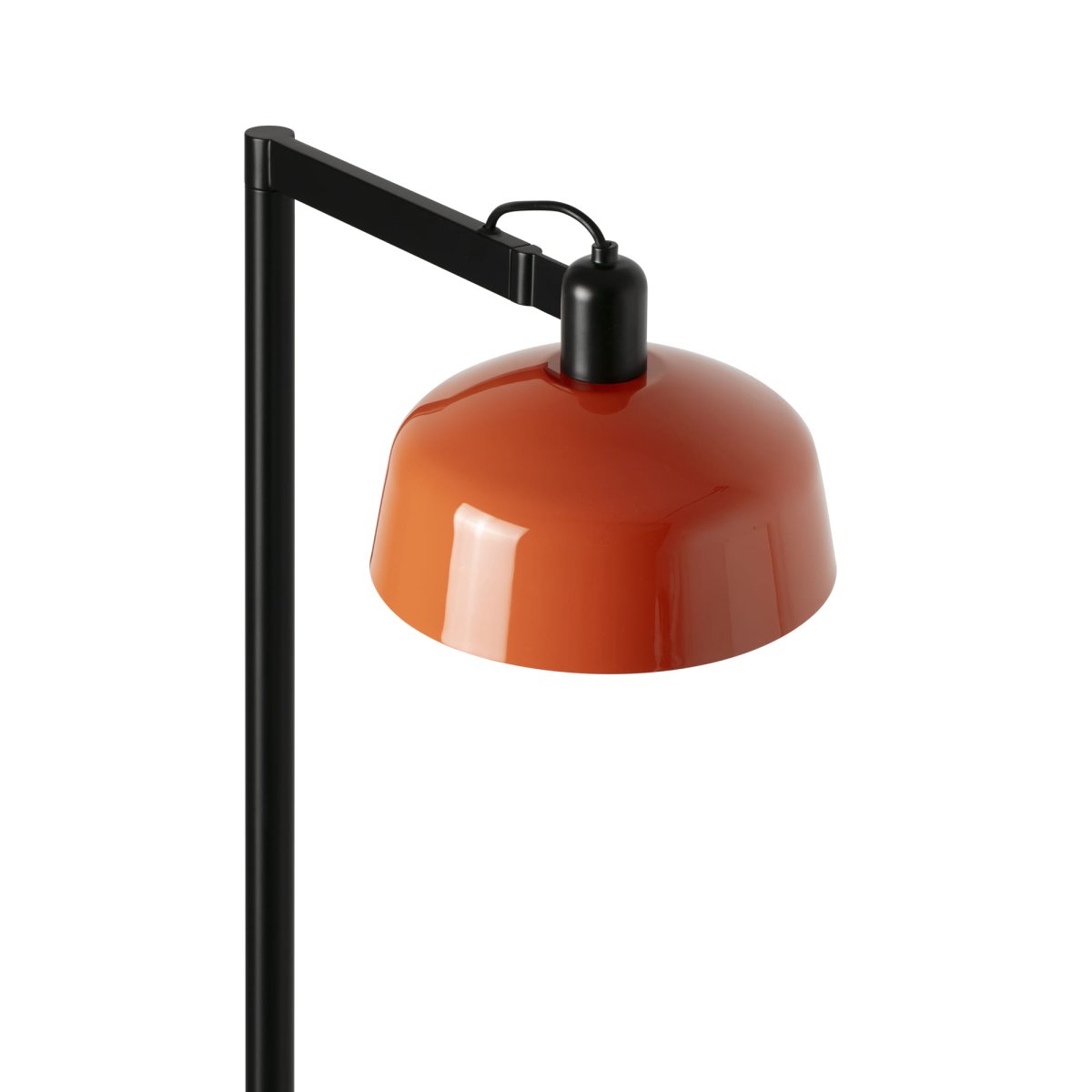 Tatawin Rot-Orange stehlampe Von Faro Barcelona - Eine Leuchte mit starker Identit&auml;t, die kulturelle Formen mit modernem Design verbindet &ndash; perfekt als stilvoller Akzent in privaten und &ouml;ffentlichen R&auml;umen.