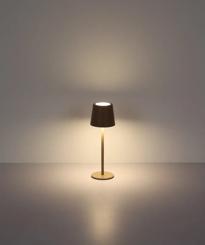 Vancouver 28cm Sand tragbare Von Globo Lighting - Dank IP44 ist sie zudem spritzwassergeschützt und somit perfekt für den Innen- und Außenbereich geeignet.