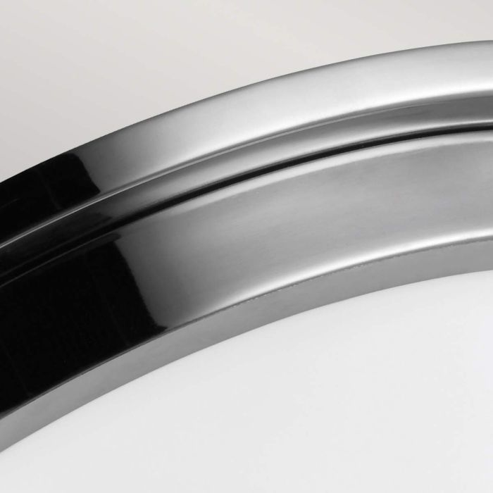 Payne Ø32 Chrom badezimmerlampe Von Elstead Lighting - Mit der Schutzart IP44 ist die Lampe gegen Feuchtigkeit und Spritzwasser geschützt und eignet sich daher ideal für die Platzierung im Badezimmer, um eine stilvolle und praktische Beleuchtung zu bieten.