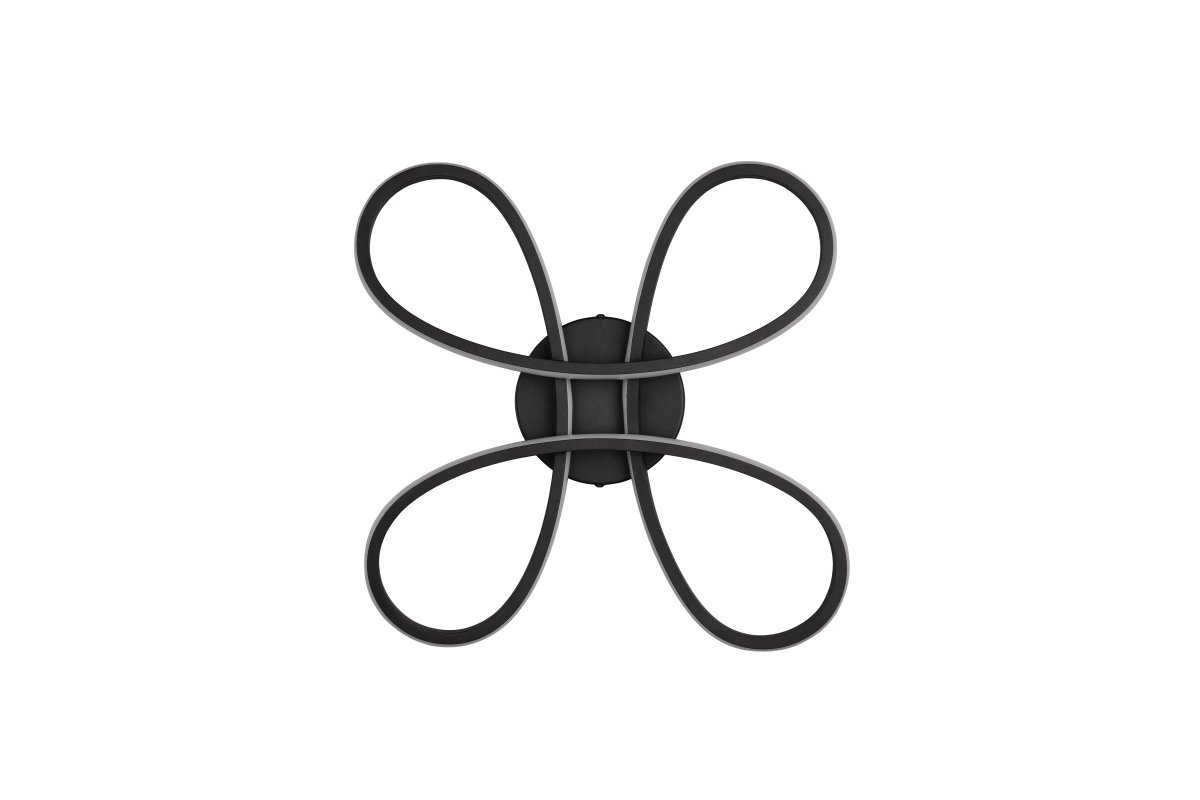 Fly 40cm Schwarz deckenleuchte Von Trio Lighting - 