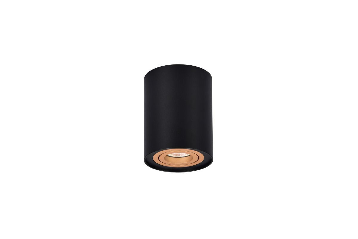 Cookie Schwarz spotlight Von Trio Lighting - Das zeitlose Metalldesign in Schwarzgold harmoniert perfekt mit modernen Einrichtungsstilen und sorgt f&uuml;r eine stilvolle und funktionale Beleuchtung.