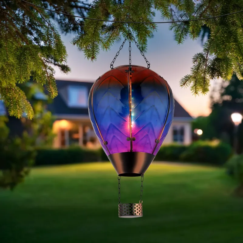 Balloon Mehrfarbig solarleuchte Von Globo Lighting - En unik och st&auml;mningsfull detalj som ger utomhusmilj&ouml;n en lekfull och elegant touch!