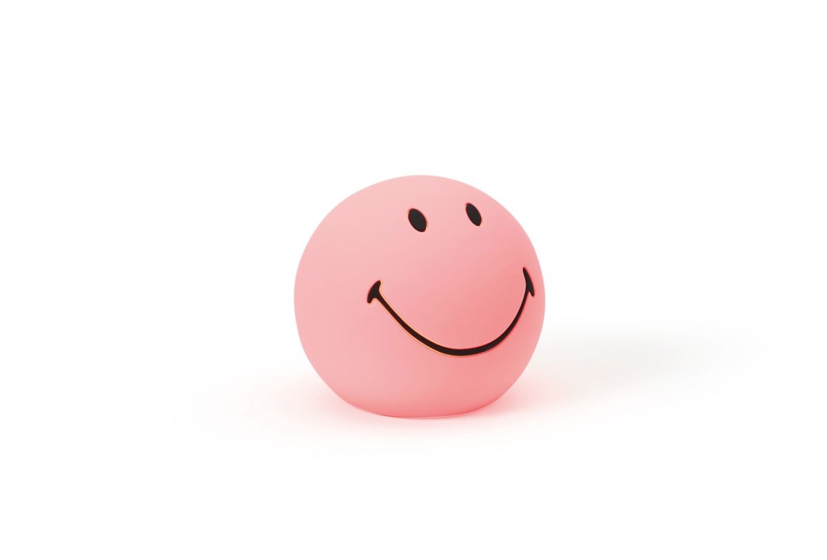 Bundle of Light - Smiley Mini Rosa kinderlampe Von Mr Maria - Bringen Sie mit dieser bezaubernden Smiley-Lampe etwas Licht und Freude in Ihren Tag und Ihr Zuhause.