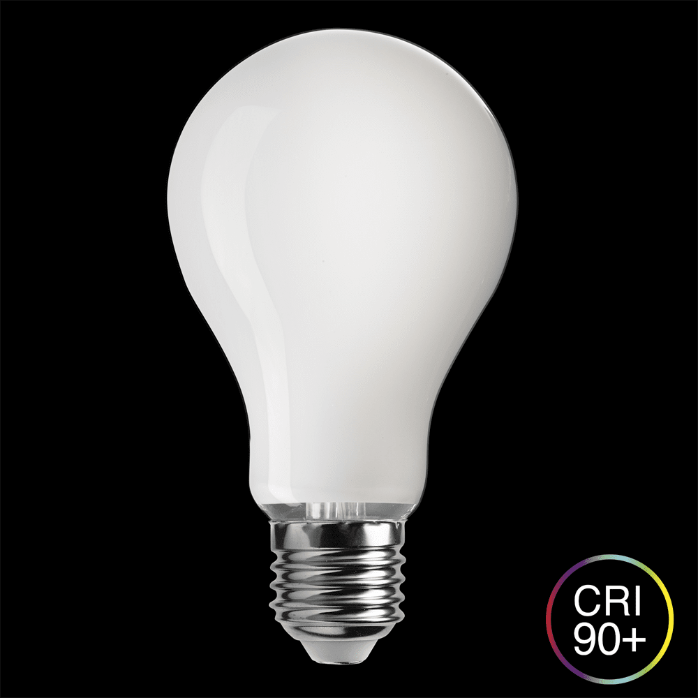 E27 normal opal 12W 3000K Dimmbar Transparent Von Unison - Die normale opale E27-Lichtquelle von UNI-LEDISON mit 12 W Leistung und warmwei&szlig;em Licht von 3000 K sorgt f&uuml;r eine weiche und angenehme Beleuchtung.