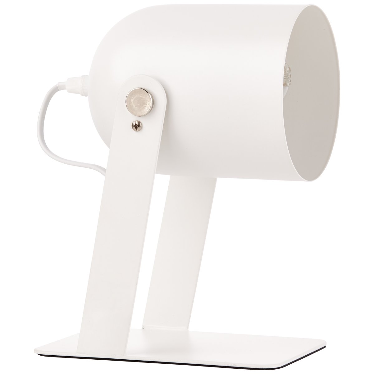 Yan 24cm Weiß tischlampe Von Brilliant - Die Tischlampe Yan eignet sich perfekt als stimmungsvolle Beleuchtung in Ihrem Wohnzimmer.