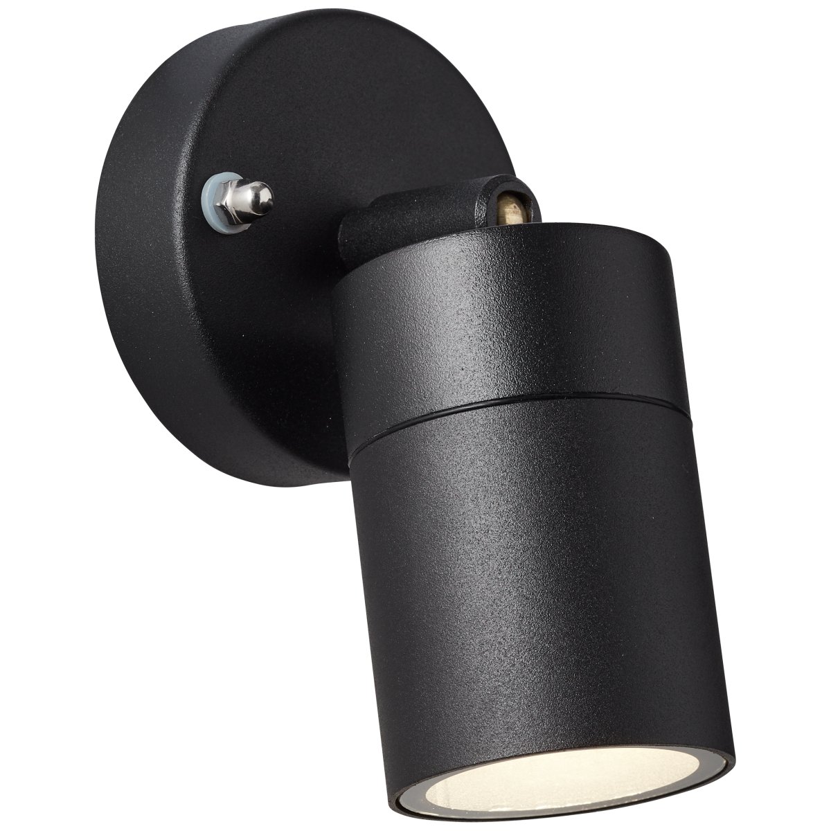 Jandy Schwarz außenlampe Von Brilliant - Dieser Wandstrahler spendet einladendes Licht und eignet sich perfekt als Wegbeleuchtung oder dekorativer Akzent im Garten.