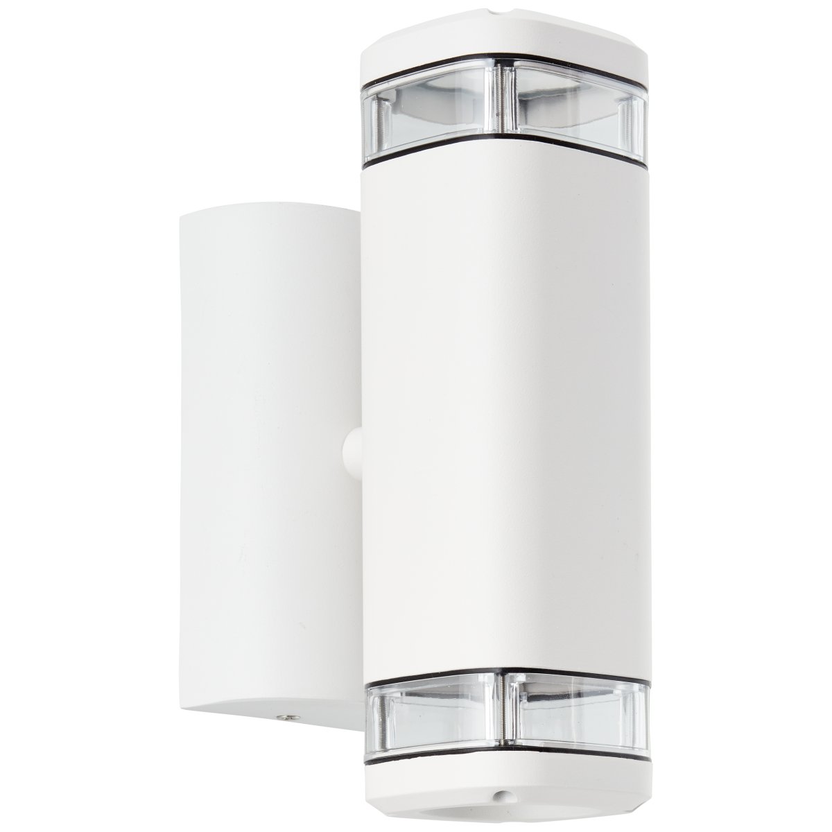Jandy Weiß außenlampe Von Brilliant - Durch den Lichtaustritt sowohl nach oben als auch nach unten entstehen spannende Lichteffekte, weshalb sie besonders gerne für Hauswände verwendet wird.