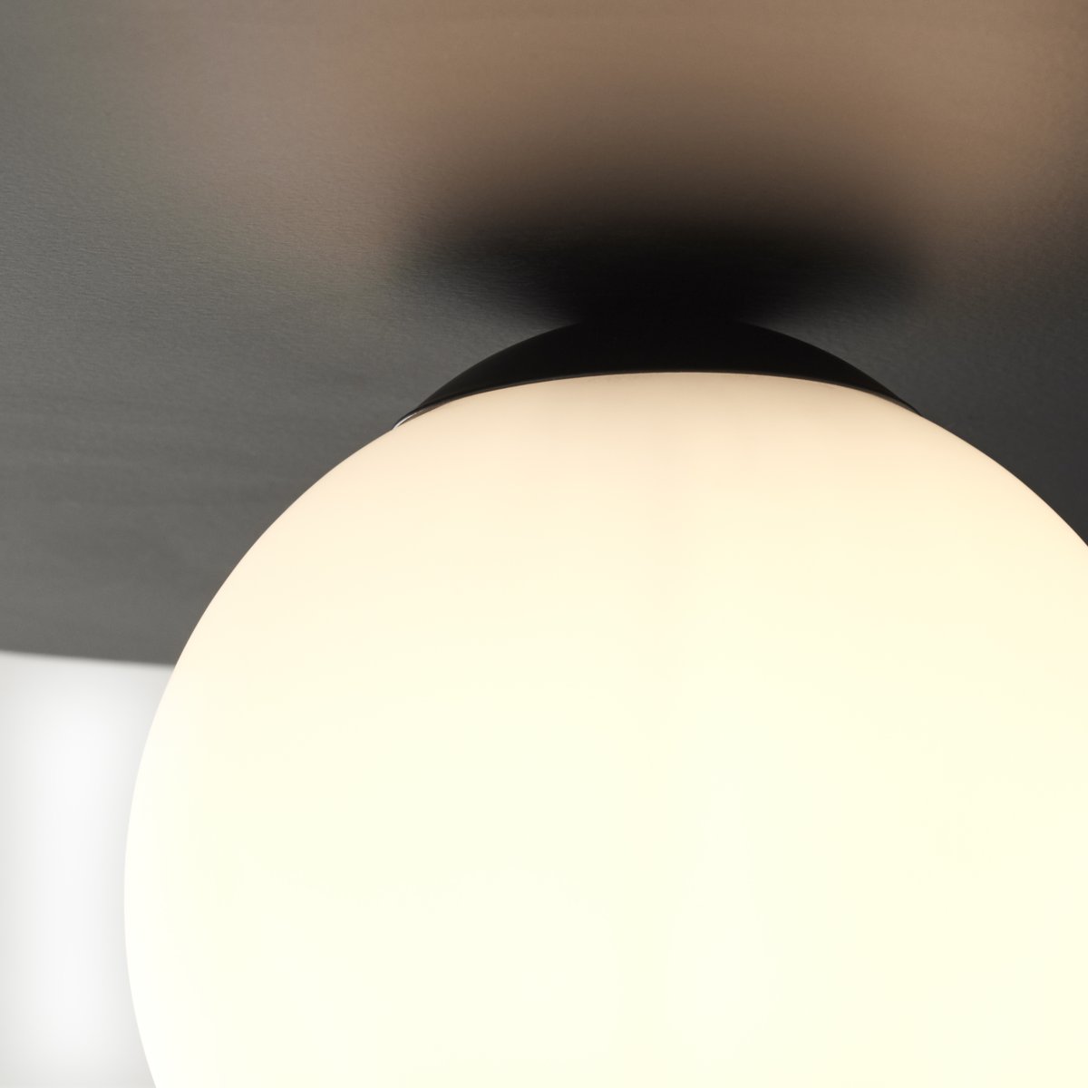 Zon Ø30 Schwarz deckenleuchte Von Brilliant - 