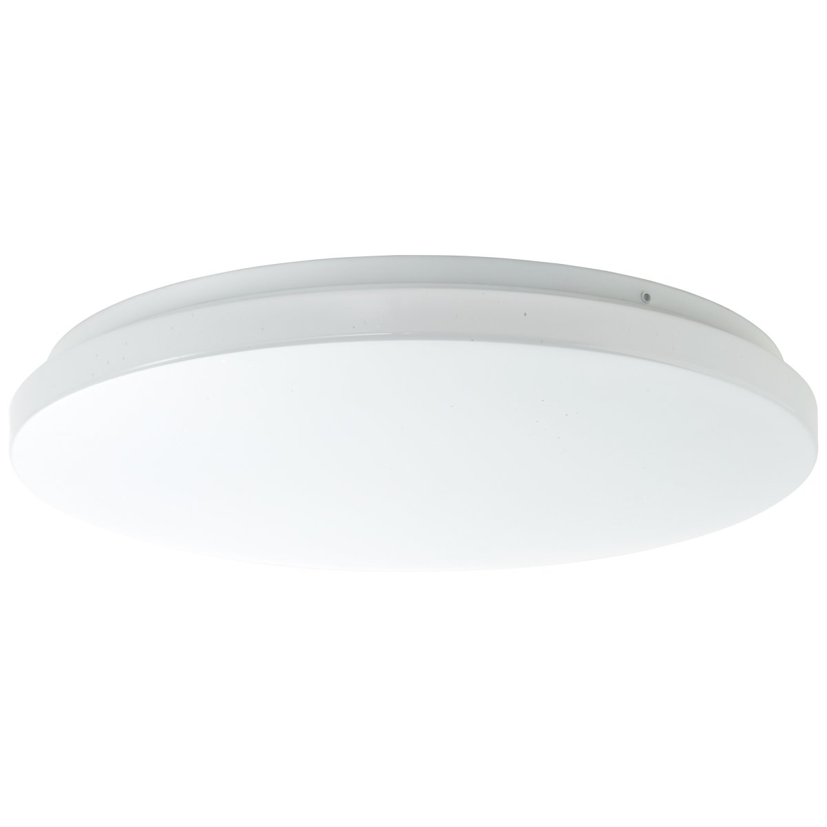 Farica Starry Ø34 Warmweiß deckenleuchte Von Brilliant - Die Lampe verf&uuml;gt &uuml;ber einen Sternenhimmel-Effekt, bei dem kleine transparente Punkte auf dem Schirm leuchtenden Sternen &auml;hneln, und ist daher ideal f&uuml;r Schlafzimmer und Kinderzimmer.