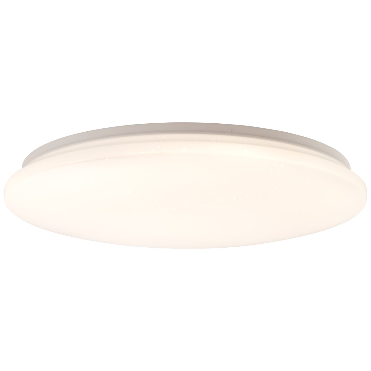 Farica Starry Ø50 Warmweiß deckenleuchte Von Brilliant - Die Lampe verf&uuml;gt &uuml;ber einen Sternenhimmel-Effekt, bei dem kleine transparente Punkte auf dem Schirm leuchtenden Sternen &auml;hneln, und ist daher ideal f&uuml;r Schlafzimmer und Kinderzimmer.
