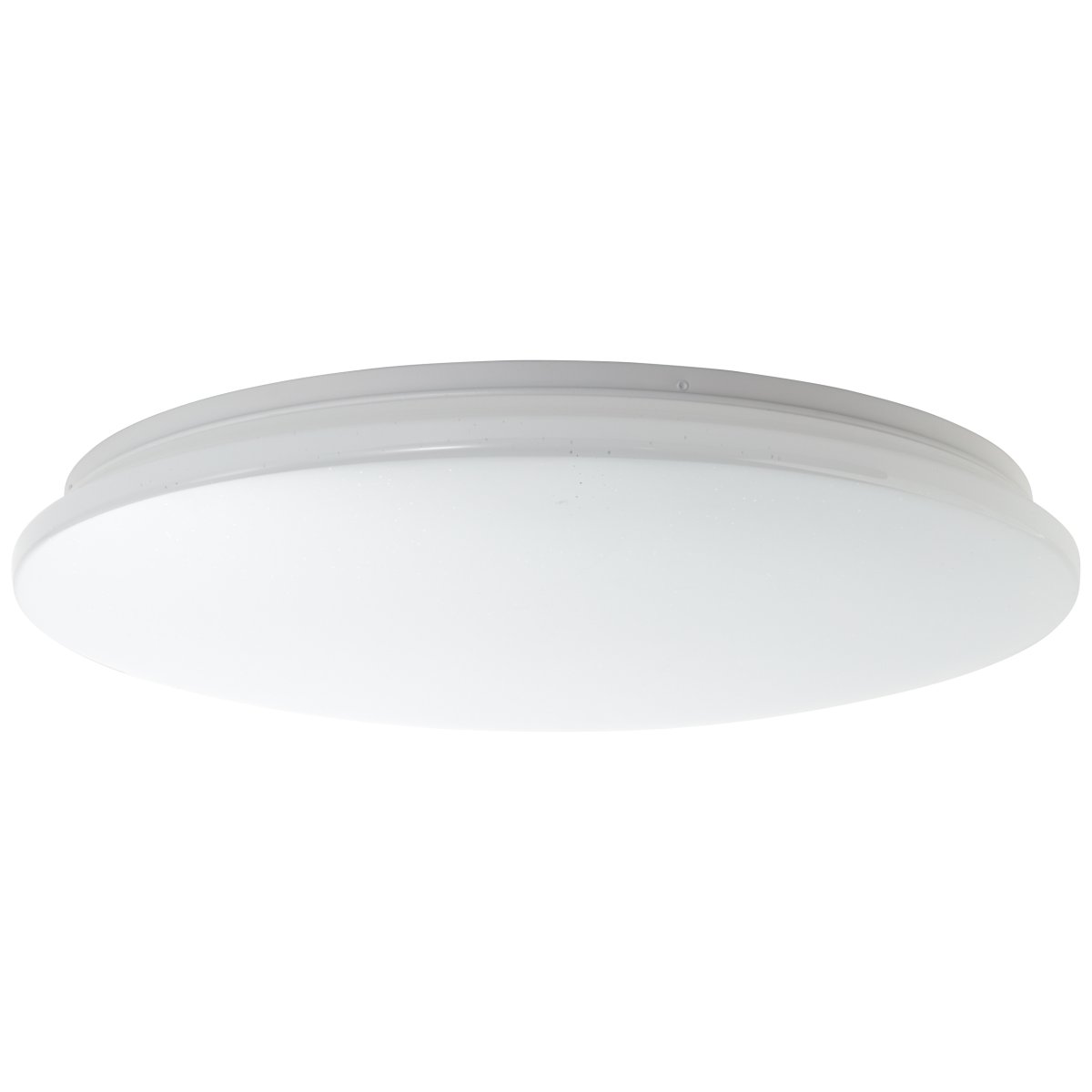 Farica Starry Ø50 Warmweiß deckenleuchte Von Brilliant - Die Lampe verf&uuml;gt &uuml;ber einen Sternenhimmel-Effekt, bei dem kleine transparente Punkte auf dem Schirm leuchtenden Sternen &auml;hneln, und ist daher ideal f&uuml;r Schlafzimmer und Kinderzimmer.