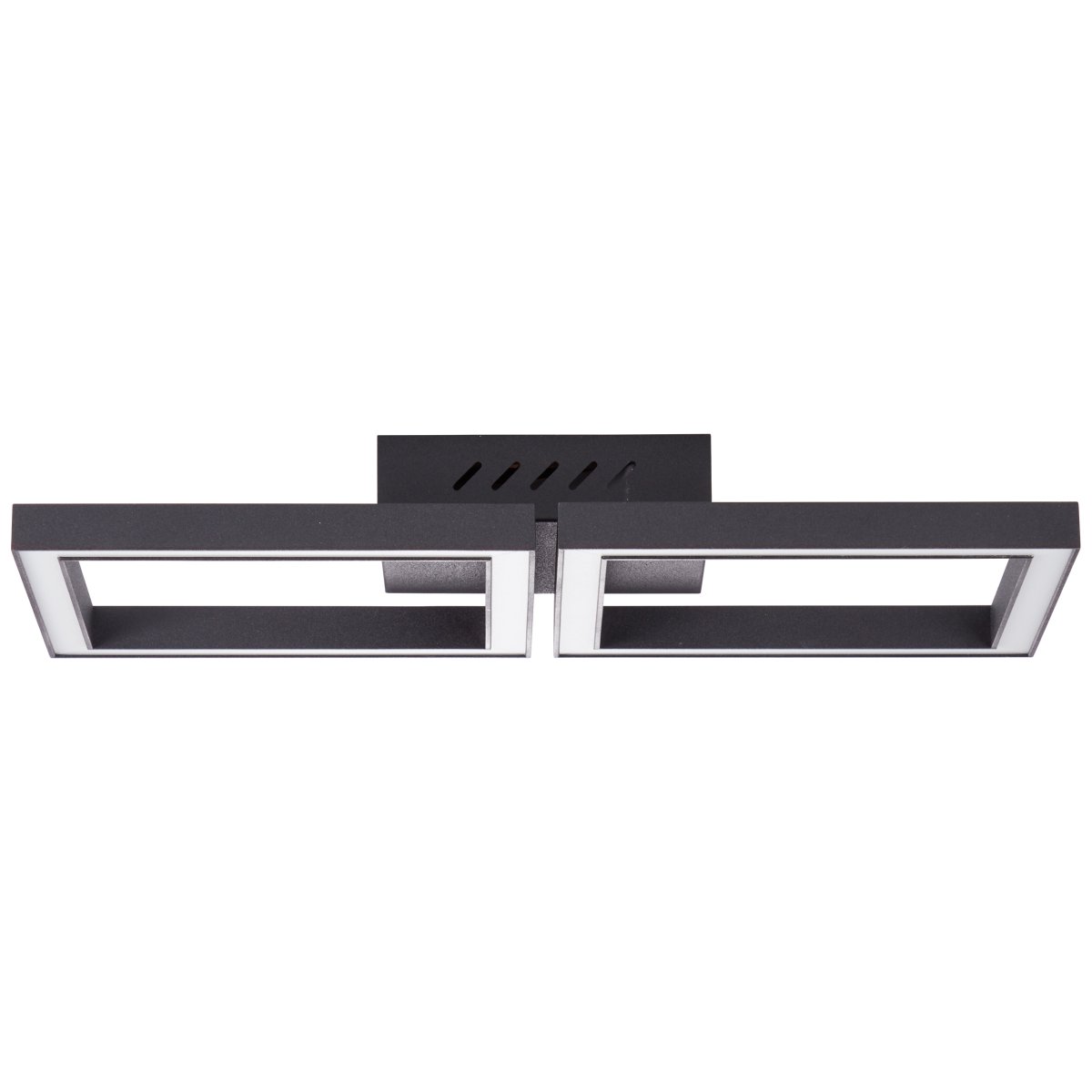 Quon 41cm Schwarz deckenleuchte Von Brilliant - Es kann sowohl an der Wand als auch an der Decke montiert werden und ist somit vielseitig f&uuml;r unterschiedliche R&auml;ume und Bed&uuml;rfnisse einsetzbar.