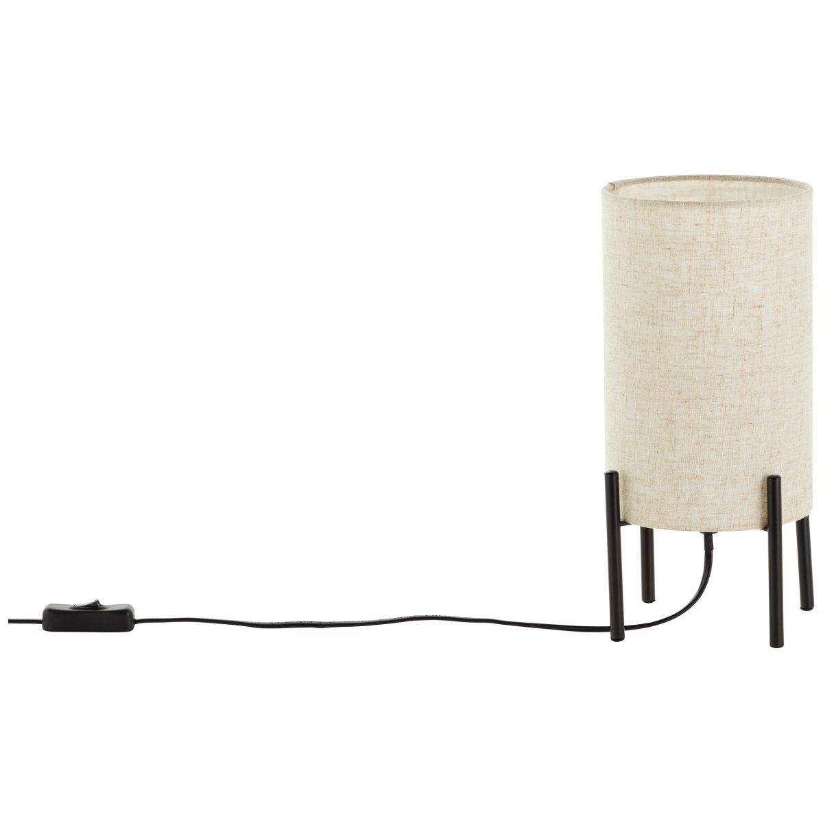 Fairhill 30cm Beige tischlampe Von Brilliant - Die Fairhill Tischleuchte eignet sich perfekt für eine stimmungsvolle Beleuchtung in Ihrem Wohnzimmer.