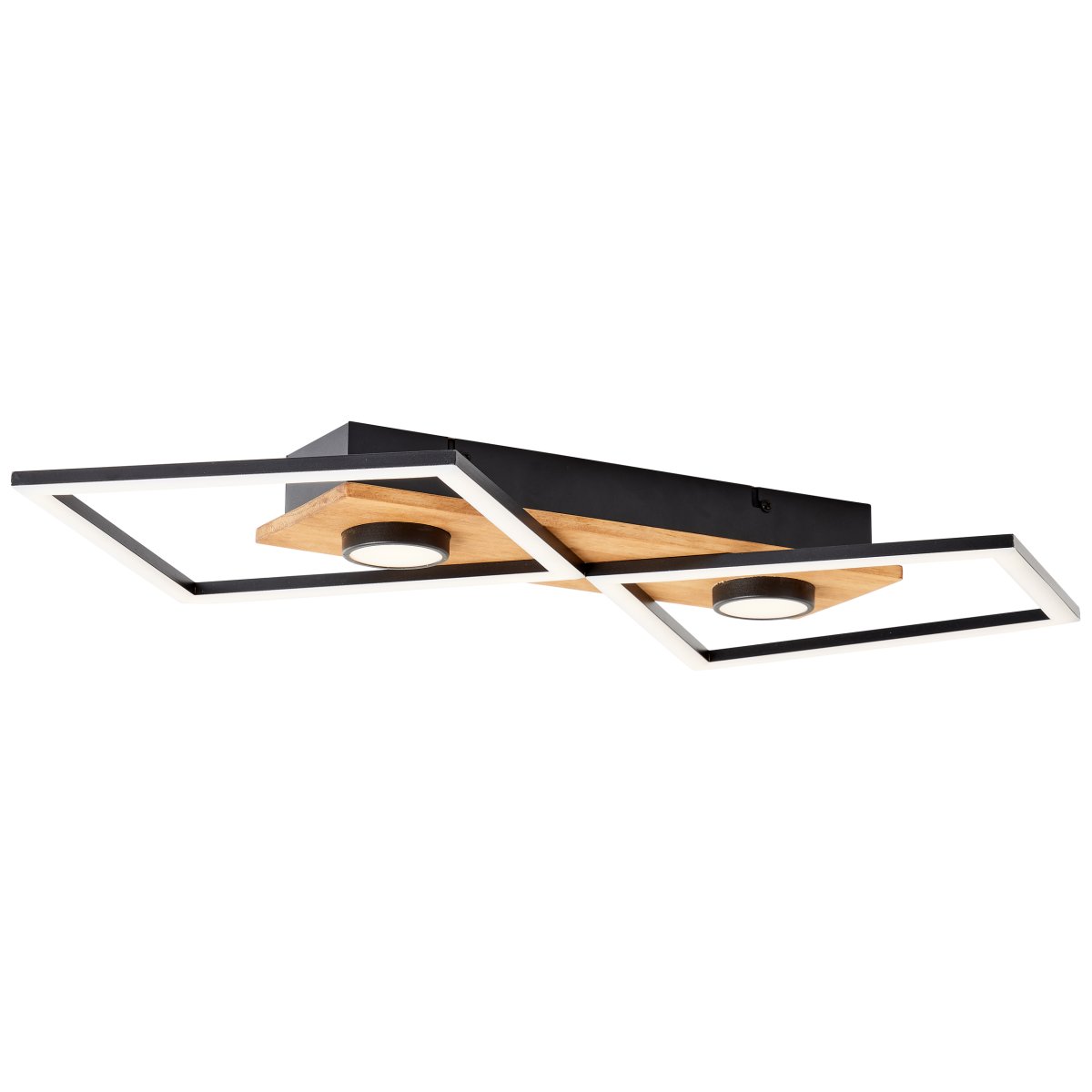 Woodbridge 70cm Holz deckenleuchte Von Brilliant - Durch die Kombination von Holz und moderner Technik entsteht eine einzigartige Balance zwischen Natur und Funktion.