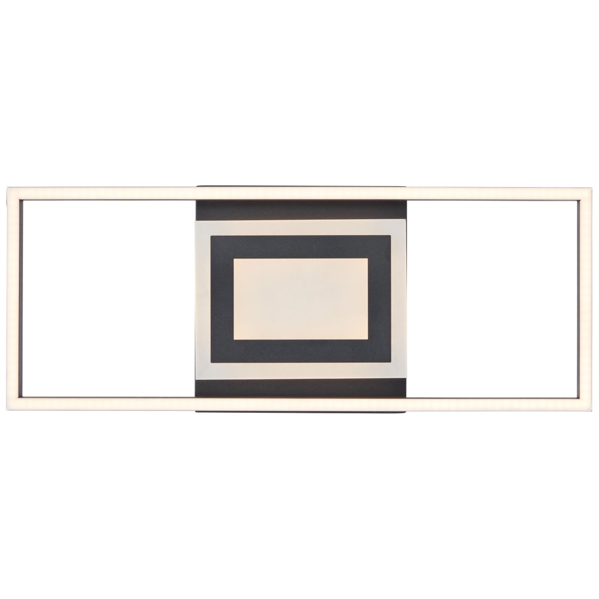 Besson 55cm Schwarz deckenleuchte Von Brilliant - 