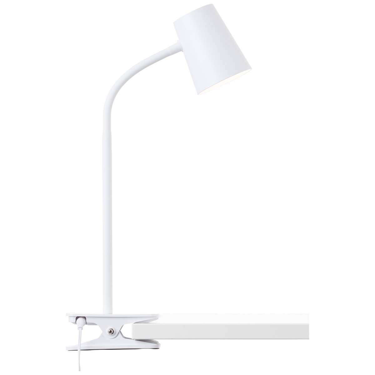 Adda Weiß klemmlampe Von Brilliant - Entdecken Sie die vielseitige Klemmleuchte Adda von Brilliant und sorgen Sie für mehr Licht in Ihrem Zuhause oder Büro!