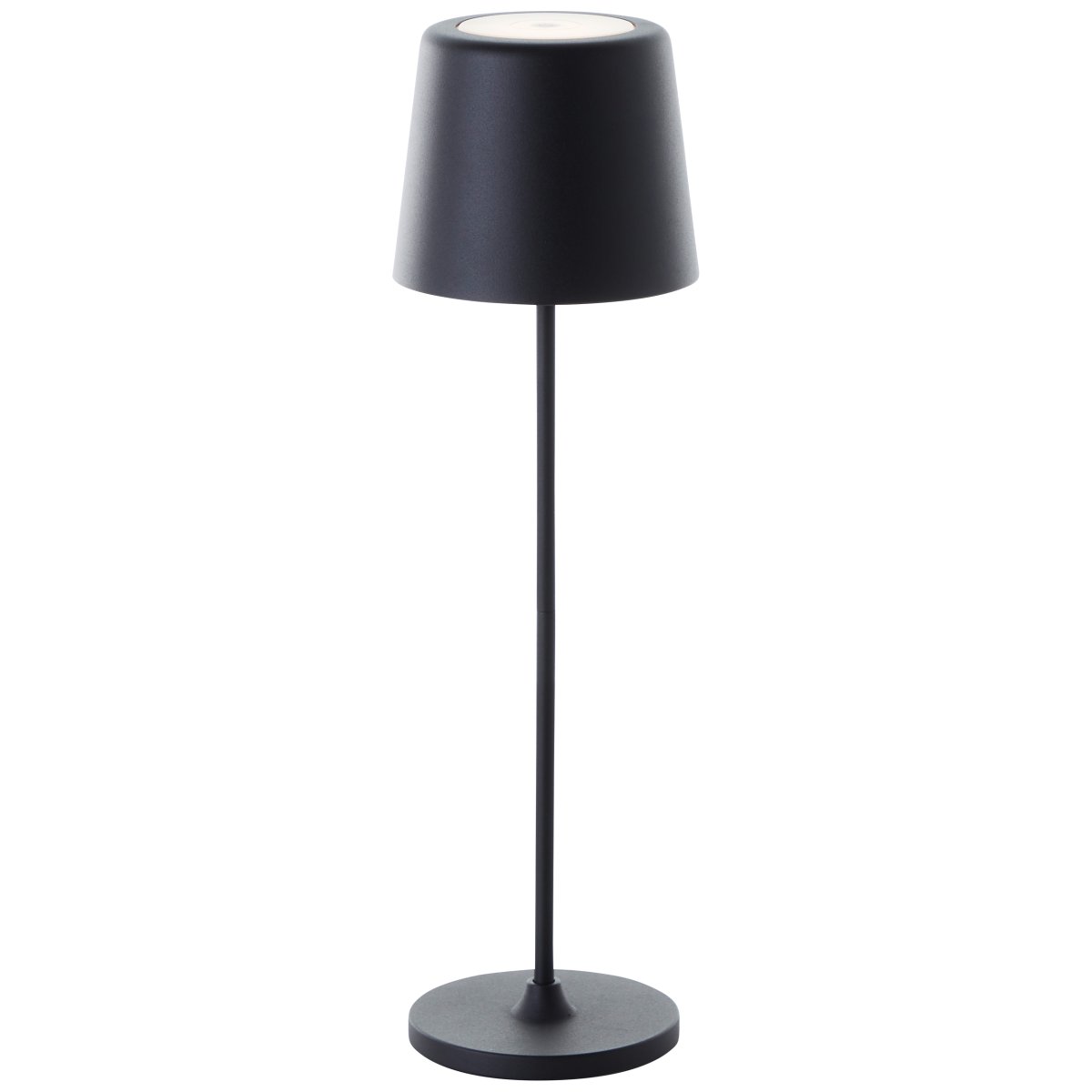 Kaami 37cm Mattschwarz tragbare Von Brilliant - Mit seiner hohen IP44-Einstufung ist es wetterfest und perfekt f&uuml;r den Au&szlig;en- und Innenbereich geeignet.