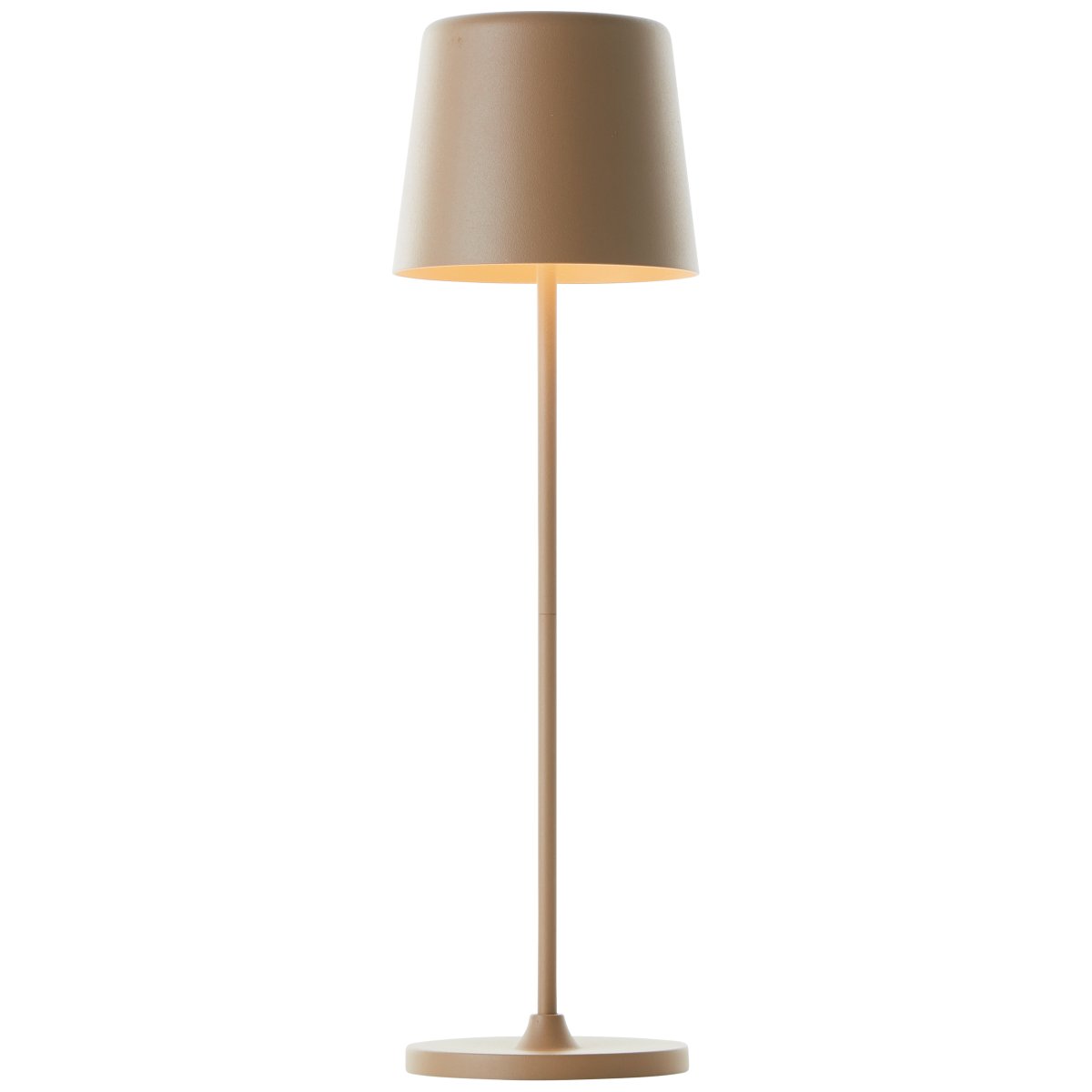 Kaami 37cm Matter Cappuccino tragbare Von Brilliant - Mit seiner hohen IP44-Einstufung ist es wetterfest und perfekt f&uuml;r den Au&szlig;en- und Innenbereich geeignet.