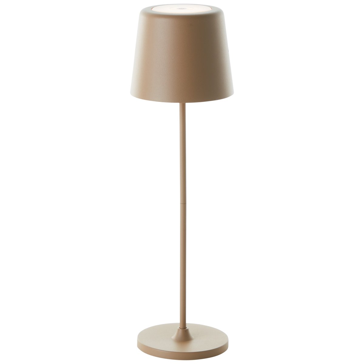 Kaami 37cm Matter Cappuccino tragbare Von Brilliant - Mit seiner hohen IP44-Einstufung ist es wetterfest und perfekt f&uuml;r den Au&szlig;en- und Innenbereich geeignet.