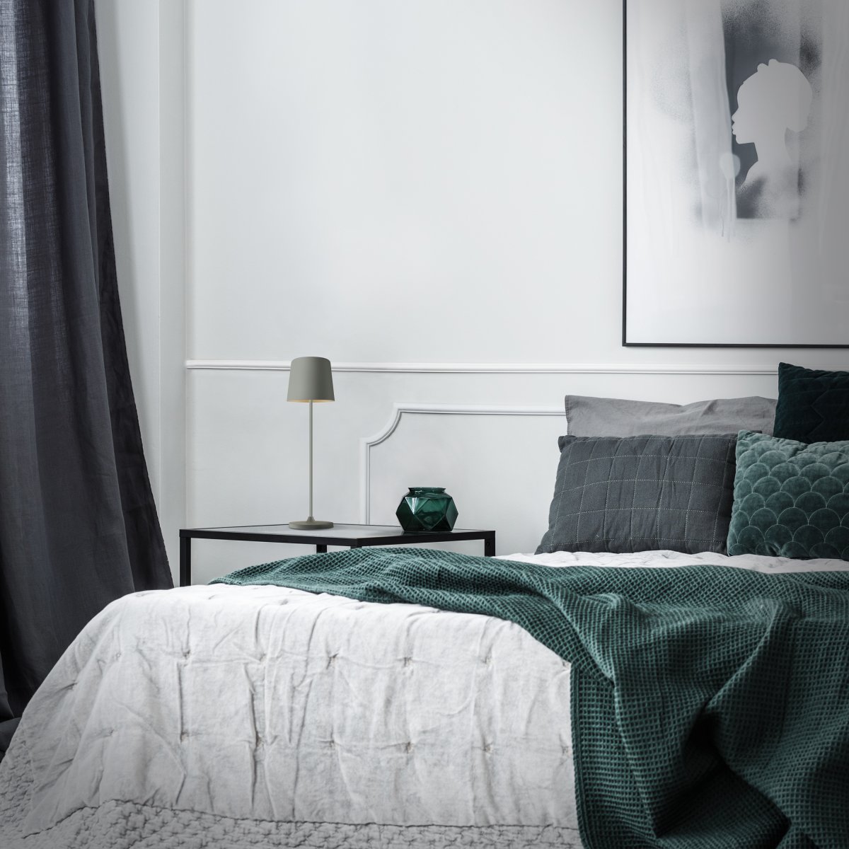 Kaami 37cm Mattgrau tragbare Von Brilliant - Mit seiner hohen IP44-Einstufung ist es wetterfest und perfekt f&uuml;r den Au&szlig;en- und Innenbereich geeignet.