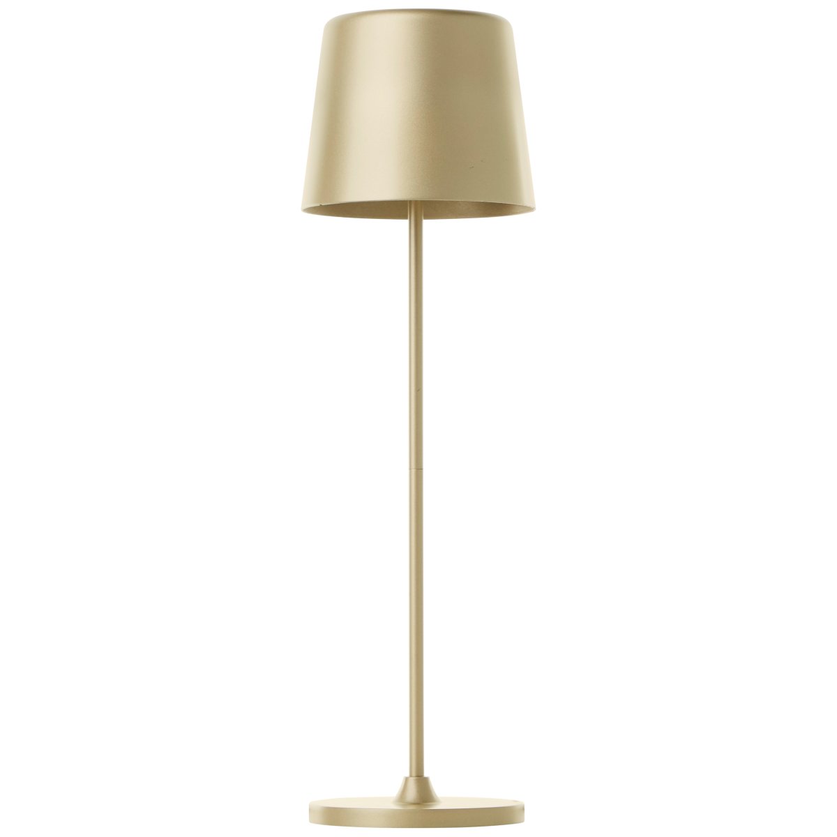 Kaami 37cm Mattgold tragbare Von Brilliant - Mit seiner hohen IP44-Einstufung ist es wetterfest und perfekt f&uuml;r den Au&szlig;en- und Innenbereich geeignet.