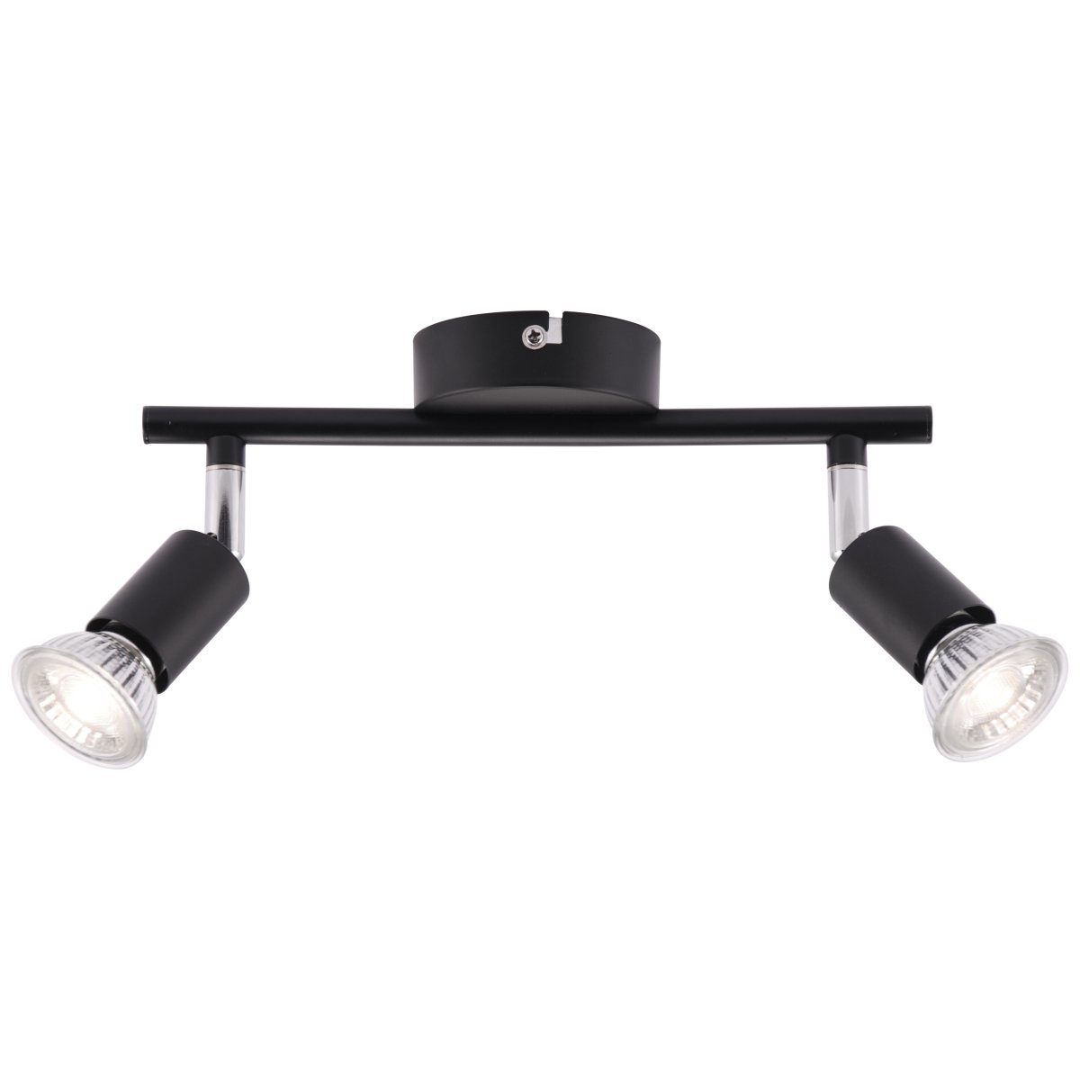 Prato 2 Mattschwarz spotlight Von Brilliant - Perfekt, um das Licht dorthin zu lenken, wo Sie es möchten, und für eine optimale Beleuchtung in Ihrem Zuhause zu sorgen.