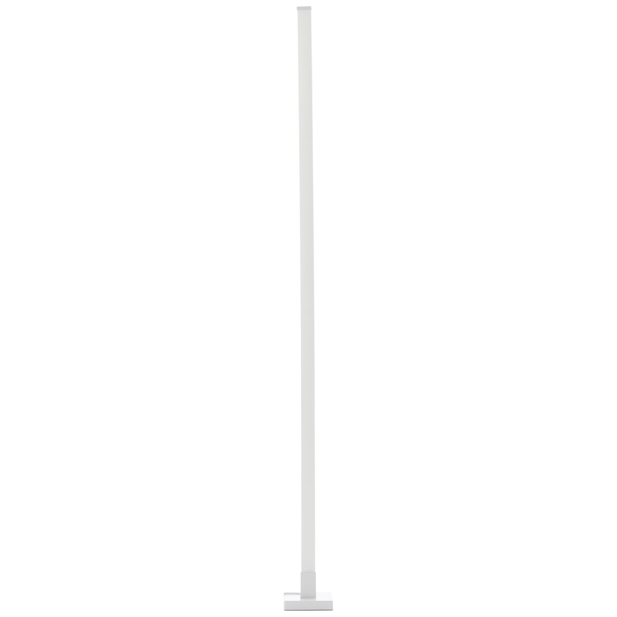 Neele Weiß stehlampe Von Brilliant - Die LED-Stehleuchte Neele mit RGB-Beleuchtung sorgt für ein dynamisches Lichtspiel, das sich an unterschiedliche Stimmungen und Farbkombinationen anpassen lässt.