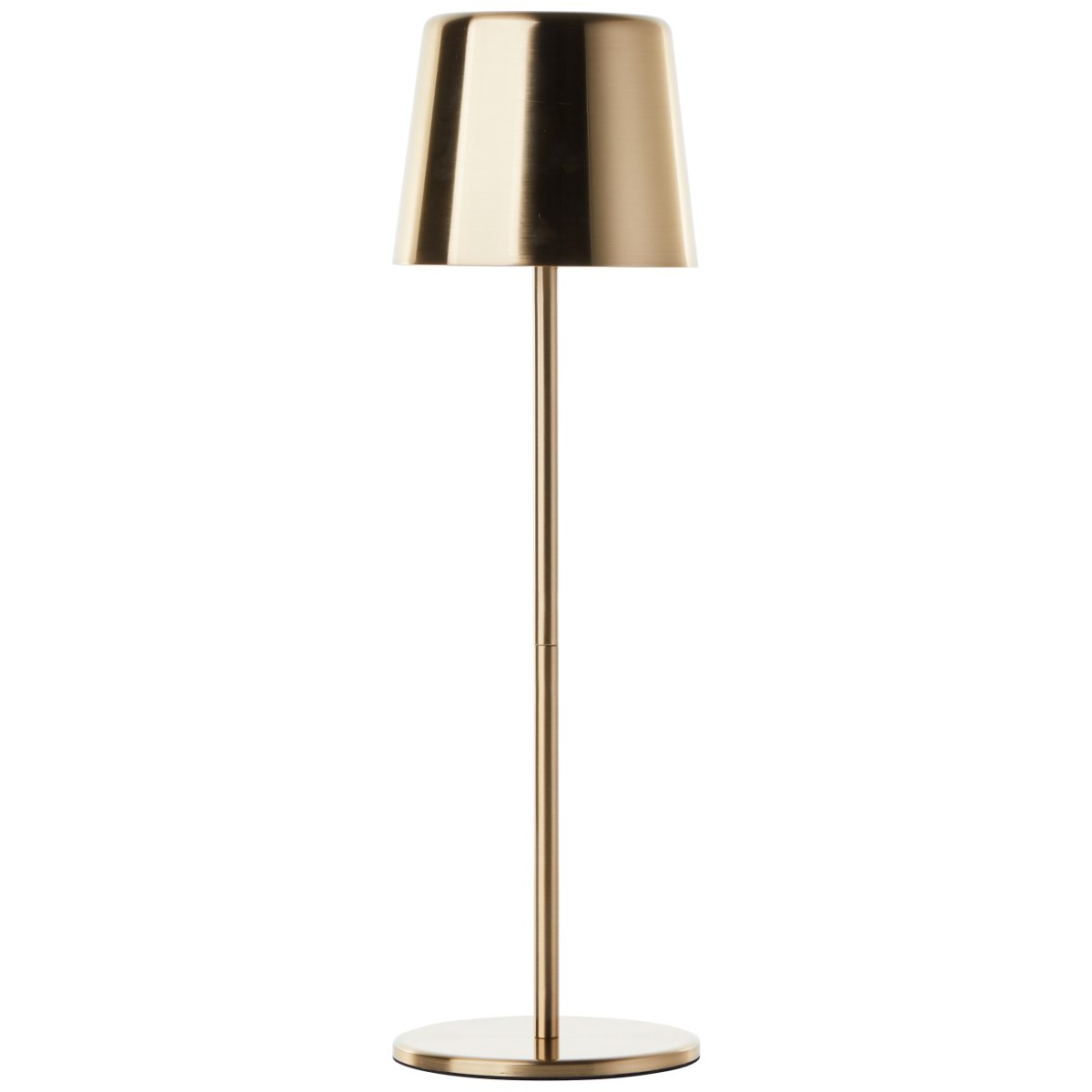 Xaana 37cm Gebürstetes Messing tragbare Von Brilliant - Mit der Touch-Dimmer-Funktion und der einstellbaren Farbtemperatur von Warmwei&szlig; bis Kaltwei&szlig; sorgt sie f&uuml;r eine angenehme Atmosph&auml;re im Innen- und Au&szlig;enbereich.