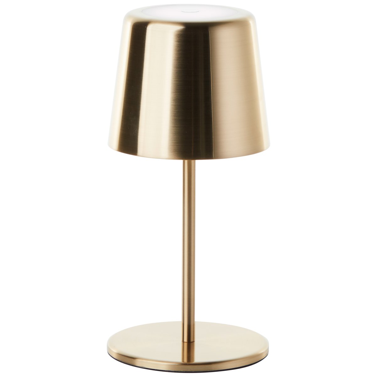 Xaana 37cm Gebürstetes Messing tragbare Von Brilliant - Mit der Touch-Dimmer-Funktion und der einstellbaren Farbtemperatur von Warmwei&szlig; bis Kaltwei&szlig; sorgt sie f&uuml;r eine angenehme Atmosph&auml;re im Innen- und Au&szlig;enbereich.