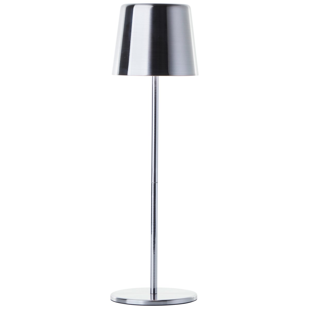 Xaana 37cm Nickel tragbare Von Brilliant - Mit der Touch-Dimmer-Funktion und der einstellbaren Farbtemperatur von Warmwei&szlig; bis Kaltwei&szlig; sorgt sie f&uuml;r eine angenehme Atmosph&auml;re im Innen- und Au&szlig;enbereich.
