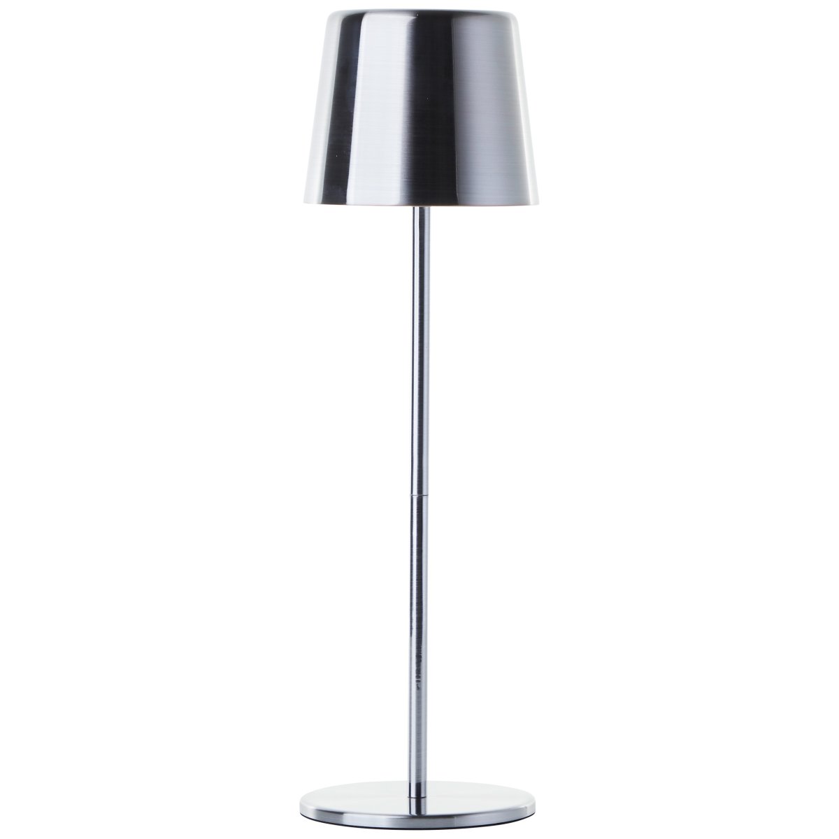Xaana 37cm Nickel tragbare Von Brilliant - Mit der Touch-Dimmer-Funktion und der einstellbaren Farbtemperatur von Warmwei&szlig; bis Kaltwei&szlig; sorgt sie f&uuml;r eine angenehme Atmosph&auml;re im Innen- und Au&szlig;enbereich.