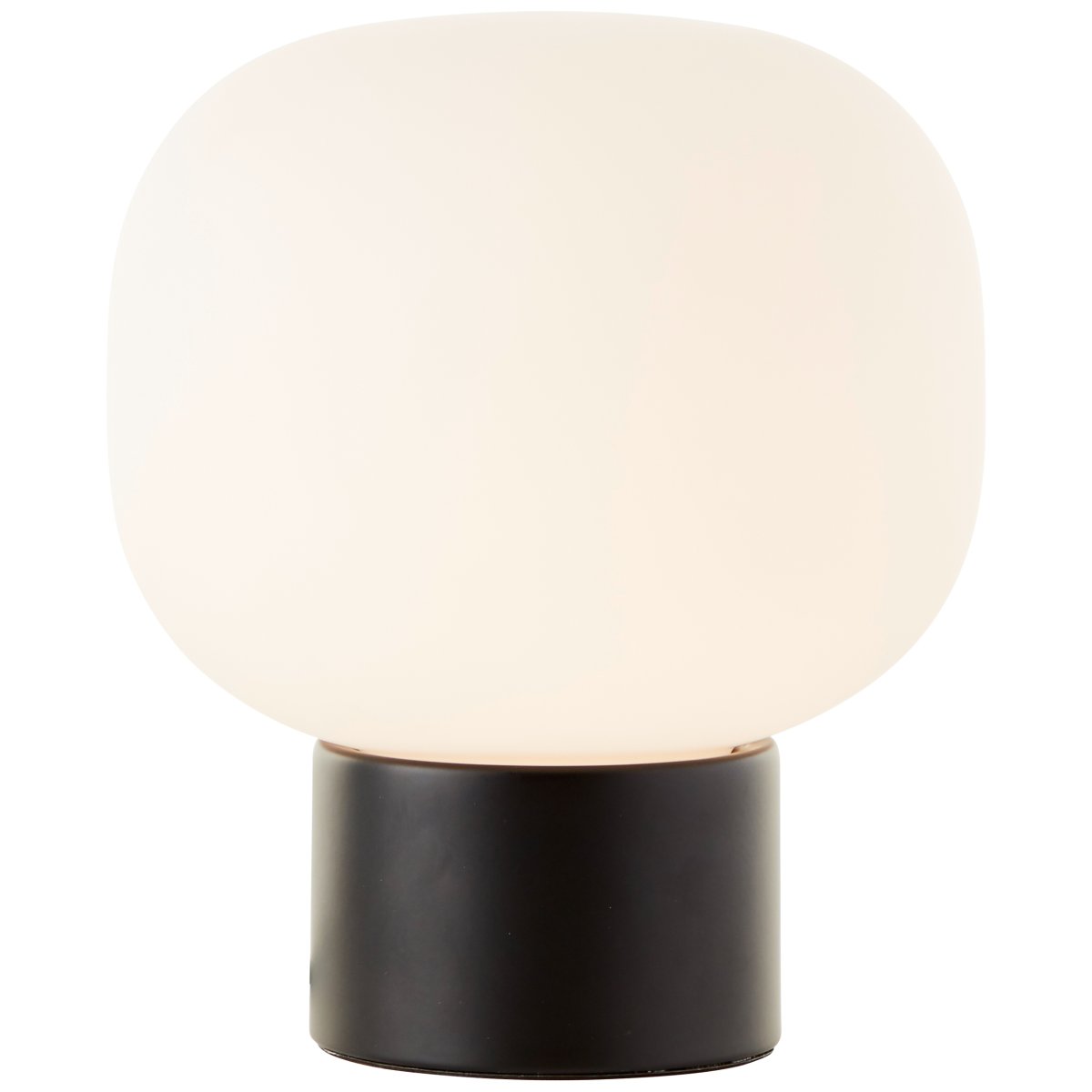 Camille 20cm Schwarz tischlampe Von Brilliant - Mit einem Durchmesser von 17 cm und einer H&ouml;he von 20 cm ist Camille sowohl praktisch als auch dekorativ.