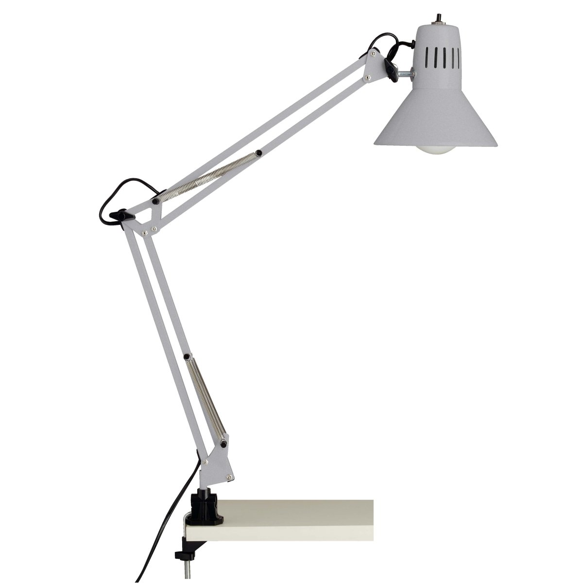 Hobby 70cm Titan schreibtischlampe Von Brilliant - Die Hobby-Schreibtischlampe mit Klemme ist ideal für Orte, an denen kein Platz für einen herkömmlichen Lampenfuß ist.