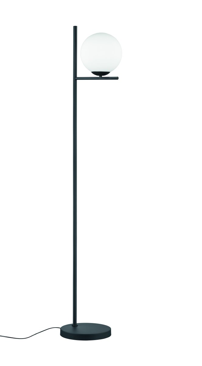 Pure Schwarz stehlampe Von Trio Lighting - Einfach und stilvoll!