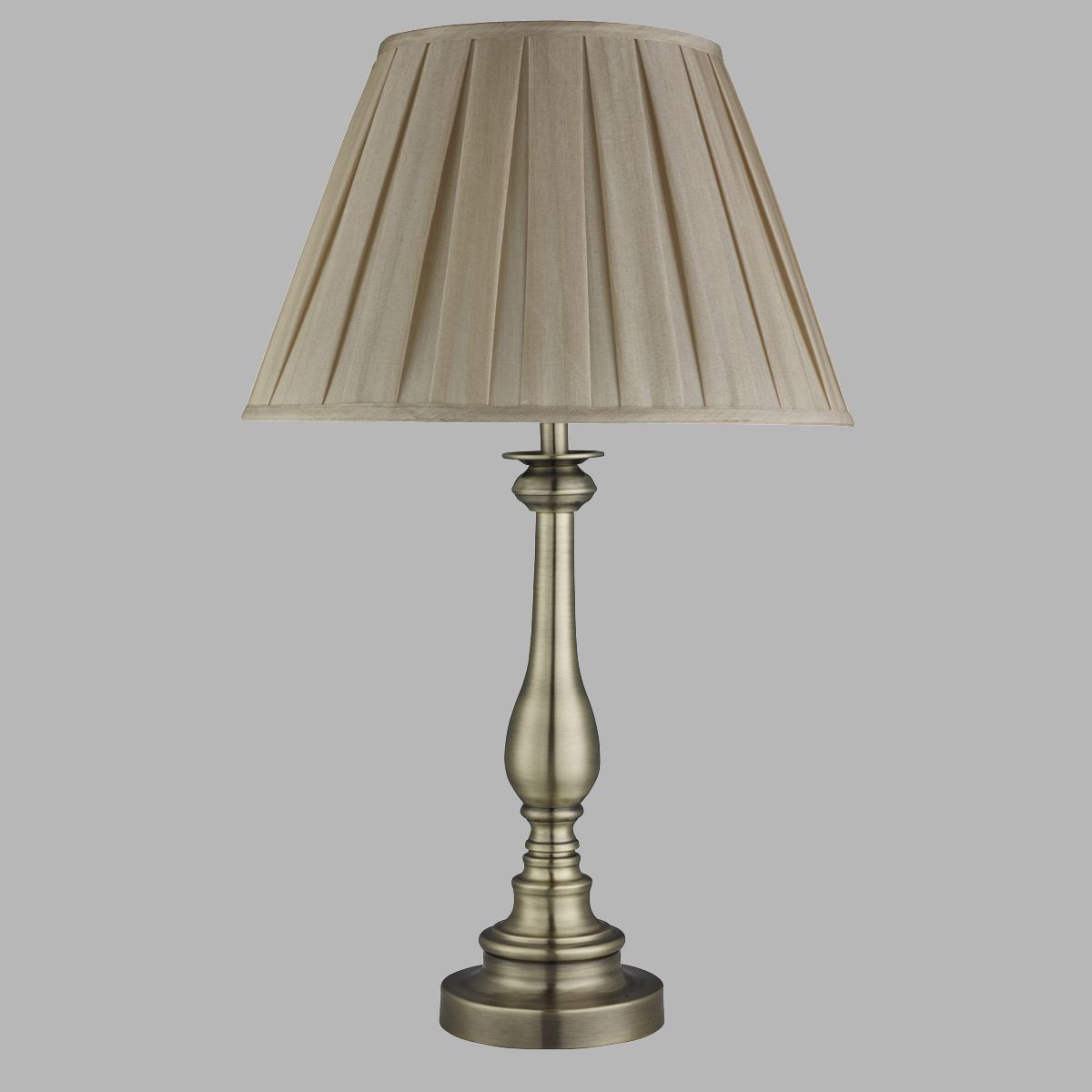 Flemish 62cm Antikes Messing tischlampe Von Searchlight - Diese Lampe eignet sich perfekt f&uuml;r das Wohnzimmer, Schlafzimmer oder die Leseecke und ist eine elegante und praktische Erg&auml;nzung f&uuml;r Ihr Zuhause.