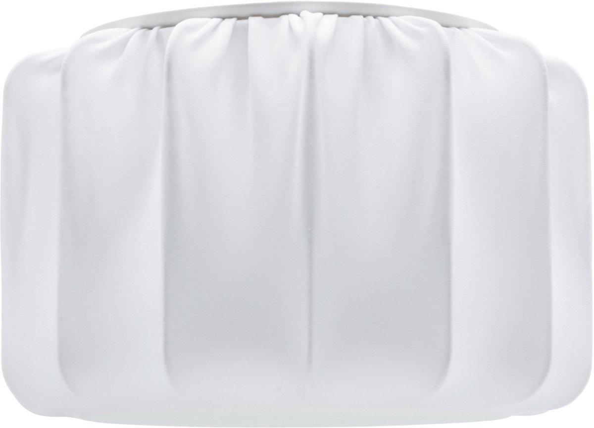 Iris Ø30 Weiß deckenleuchte Von PR Home - Iris Plafond ist Teil einer Serie von Schirmen in verschiedenen Gr&ouml;&szlig;en und Formen, die mit wei&szlig;em Jerseystoff bezogen sind.