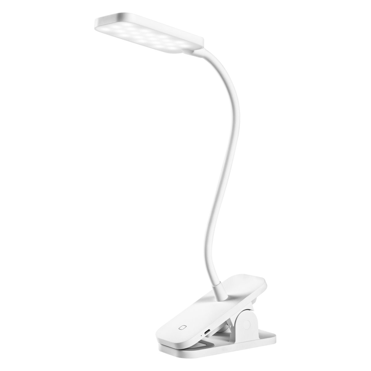 Panan Clip Weiß klemmlampe Von Ledvance - Ut&ouml;ver det &auml;r lampan dimbar med touchsensorn p&aring; kl&auml;mman vilket g&ouml;r Panan m&aring;ngsidig.