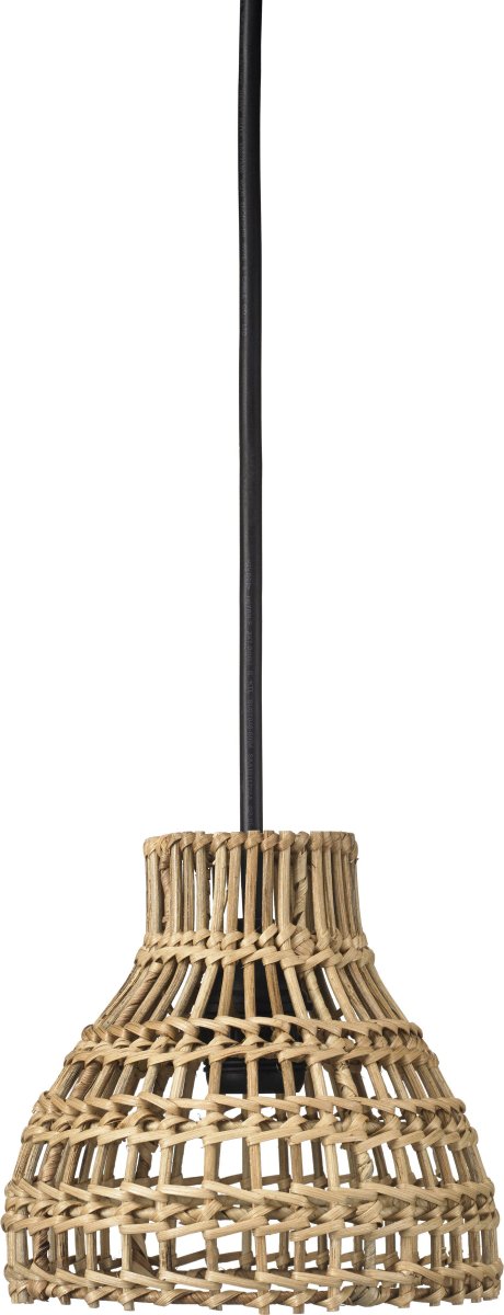 Sarah Ø18 Natur hängelampe Von PR Home - Da es sich um ein nat&uuml;rliches Material handelt, gedeiht es am besten unter einem Dach, in einem verglasten Raum oder im Innenbereich.