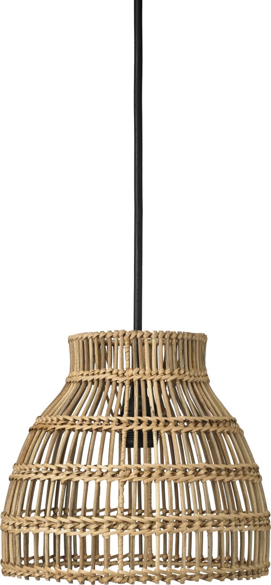 Sarah Ø27 Natur hängelampe Von PR Home - Da es sich um ein nat&uuml;rliches Material handelt, gedeiht es am besten unter einem Dach, in einem verglasten Raum oder im Innenbereich.