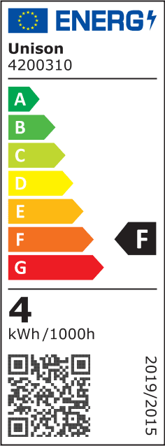 LED E14 Kugellampe 4W 2700K Transparent Von Unison - Mit 4W Leistung und einem weichen, warmen Licht; Mit 2700 K ist es sowohl energieeffizient als auch perfekt geeignet, um in kleineren Lampen oder dekorativen Installationen eine angenehme Atmosph&auml;re zu schaffen.