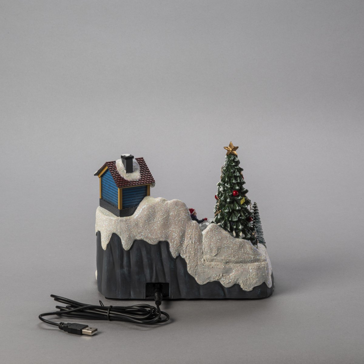 Winterlandschaft LED 18cm Mehrfarbig Von Konstsmide - Empfehlenswert ist die Platzierung auf einem Schreibtisch im Flur oder am Fenster im Wohnzimmer.