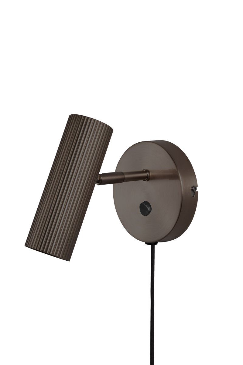 Hubble Bronze leselampe Von Globen Lighting - Im Lieferumfang ist ein 2 m langes Textilkabel mit Stecker enthalten.