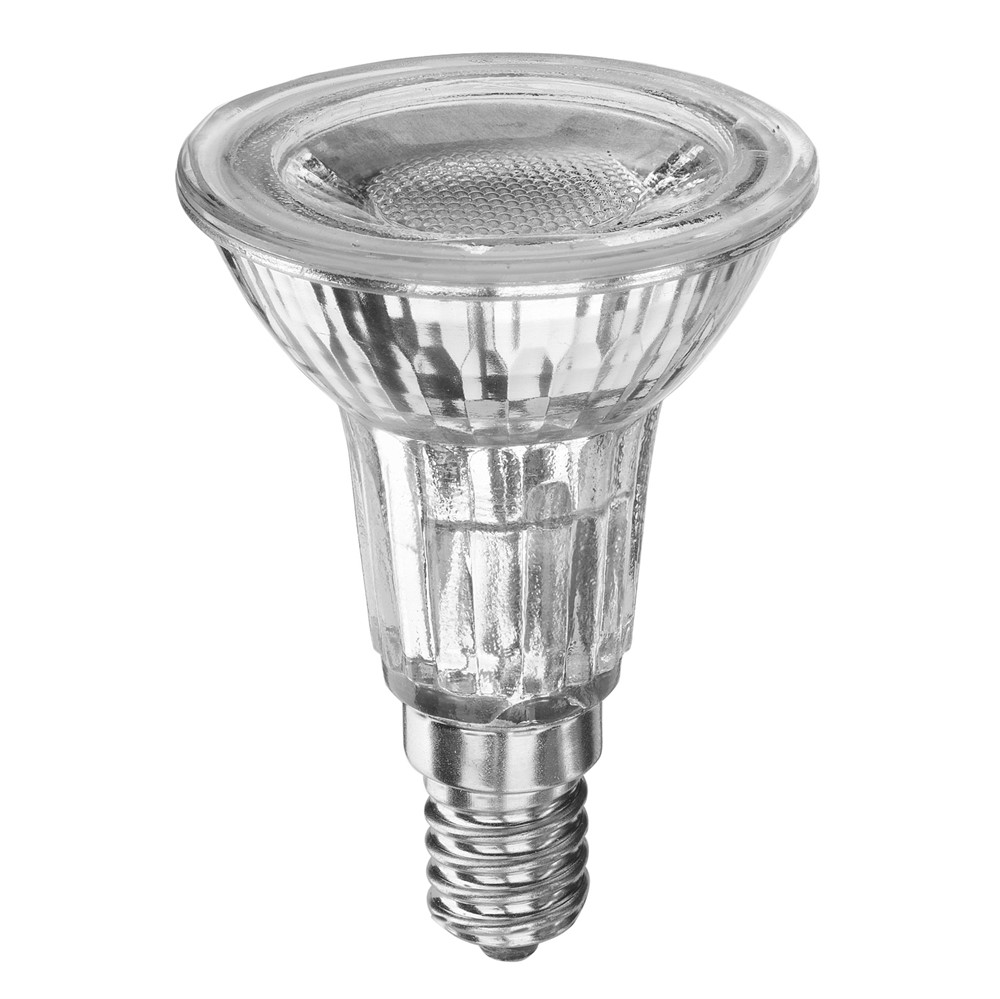 E14 LED PAR16 5W 2700K Dimmbar Transparent Von Unison - Es eignet sich ideal sowohl f&uuml;r die Allgemein- als auch f&uuml;r die Akzentbeleuchtung und ist durch sein kompaktes Design perfekt f&uuml;r kleinere Leuchten geeignet.
