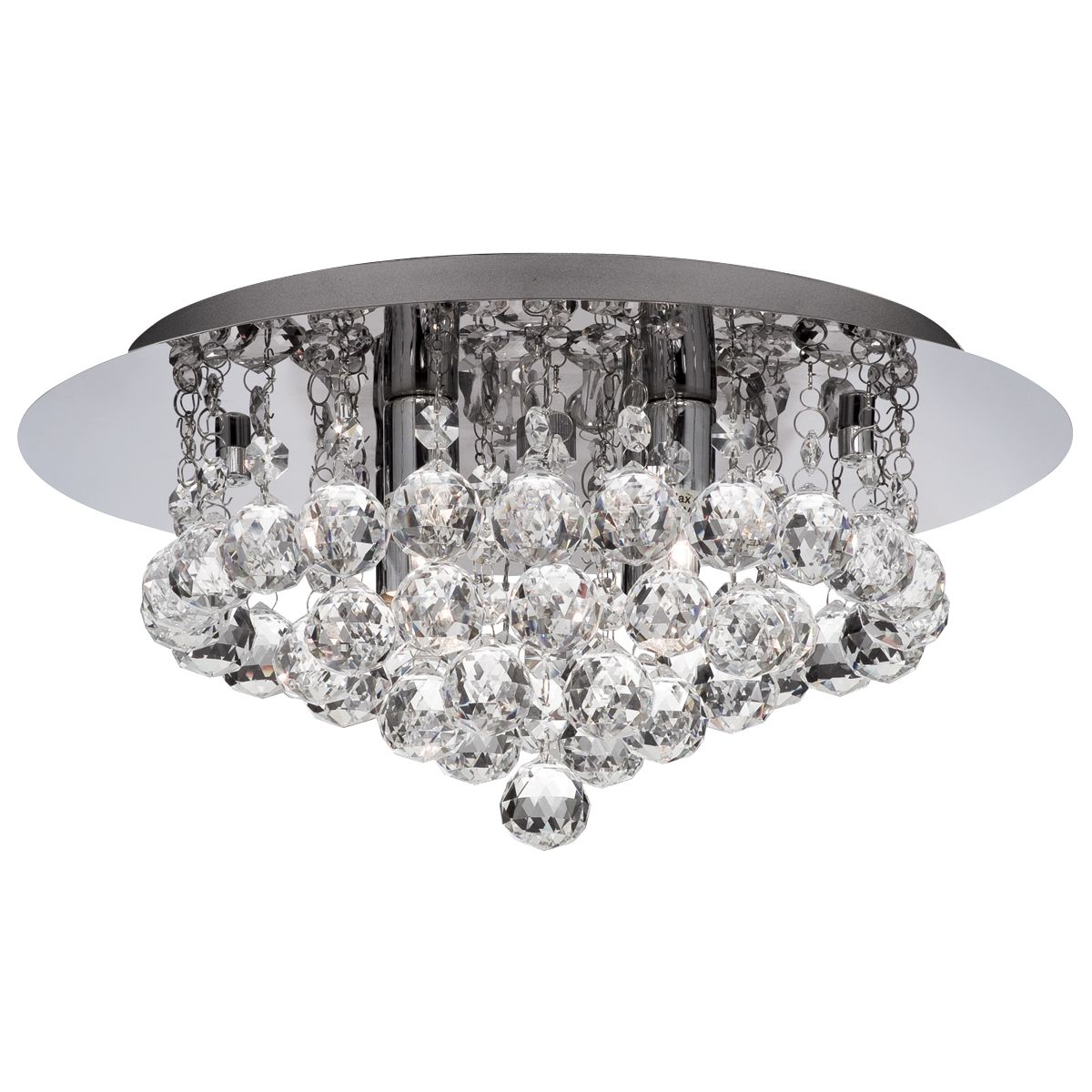 Hanna Ø35 Chrom badezimmerlampe Von Searchlight - auf strahlende Weise und sorgt f&uuml;r eine anspruchsvolle und glamour&ouml;se Atmosph&auml;re.