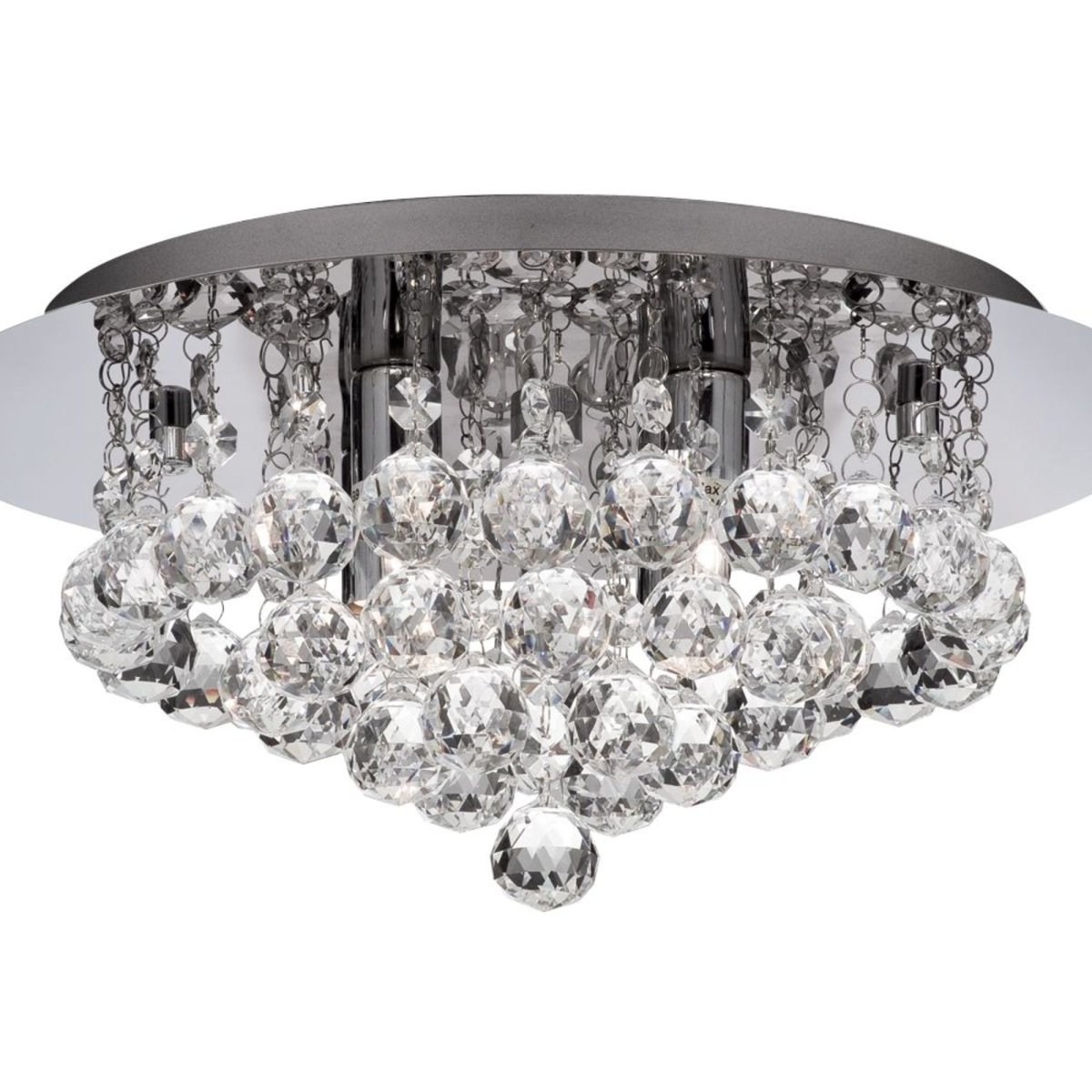 Hanna Ø35 Chrom badezimmerlampe Von Searchlight - auf strahlende Weise und sorgt f&uuml;r eine anspruchsvolle und glamour&ouml;se Atmosph&auml;re.