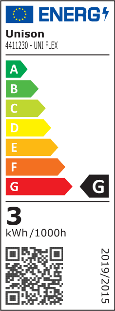 E27 normal 3W 2200K Dimmbar Transparent Von Unison - Die normale, klare dimmbare E27-Lichtquelle von UNI-FLEX mit 3 W Leistung und warmem Licht von 2200 K sorgt f&uuml;r eine elegante und angenehme Beleuchtung.