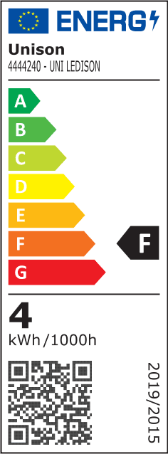 LED E14 Kerzenlampe 4W 2700K Dimmbar Transparent Von Unison - Diese klare LED-Lampe in Kronenform verf&uuml;gt &uuml;ber eine E14-Fassung und eine Leistung von 100 W.