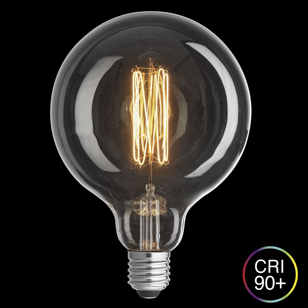 E27 Globuslampe 2W 2200K Dimmbar Transparent Von Unison - Das klassische Design und der Spiralfaden der Lichtquelle machen sie ideal f&uuml;r offene Leuchten und dekorative Installationen, bei denen sowohl &Auml;sthetik als auch Lichtqualit&auml;t im Mittelpunkt stehen.