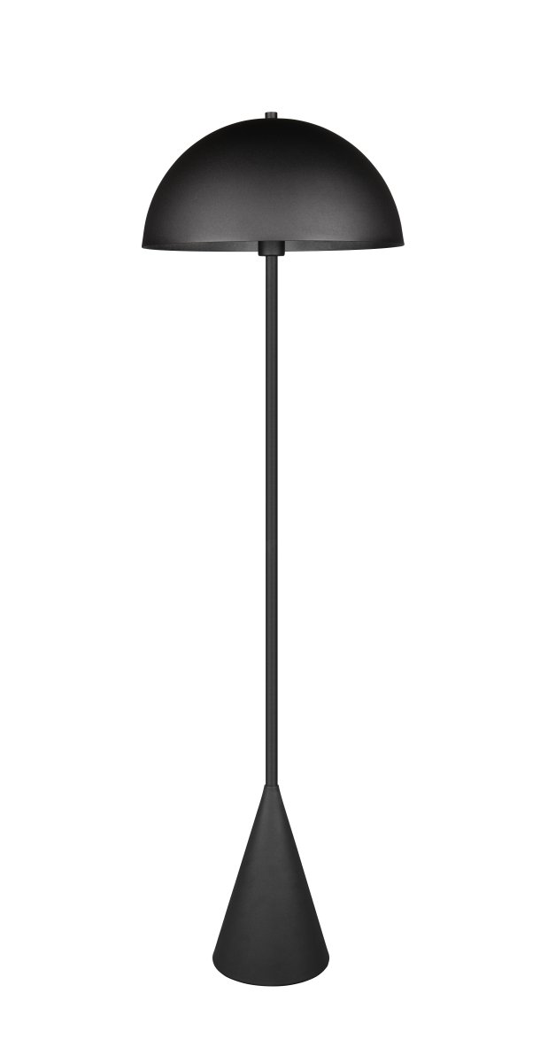 Alfie Schwarz stehlampe Von Trio Lighting - Dank des minimalistischen Designs und der mattschwarzen Oberfl&auml;che f&uuml;gt sich Alfie problemlos in zahlreiche Einrichtungsstile ein und wird gleichzeitig zu einem dekorativen Lichtobjekt.